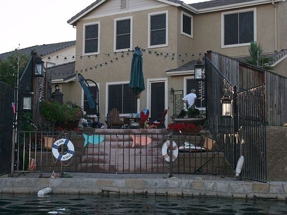 rear view of the house