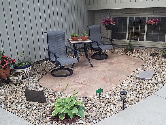 New Front sitting area