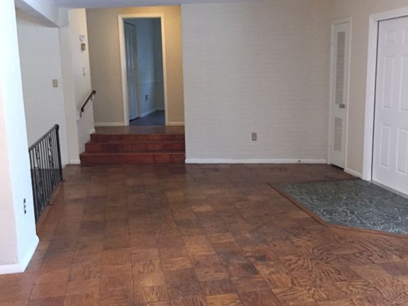 Open plan living area