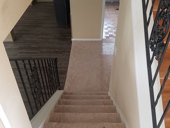 Top of stairs looking down