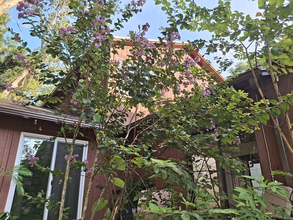 courtyard accessed from primary bedroom and living room