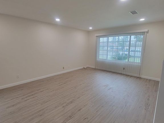 Living Room with Recess lights & New Floor