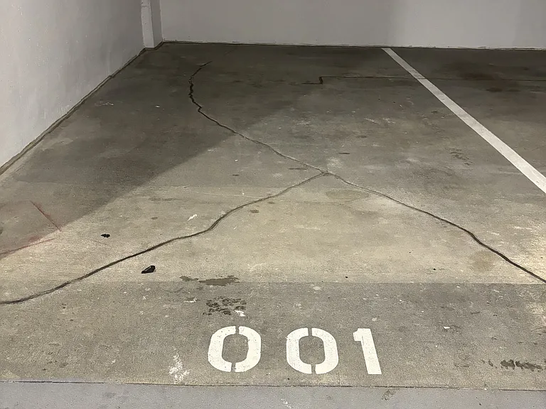 Full size parking spot