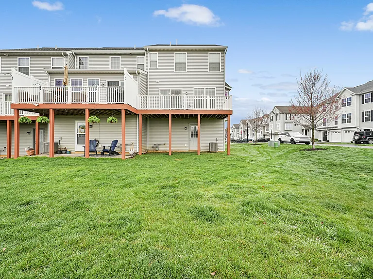 Exterior Back and Neighboring Townhouse