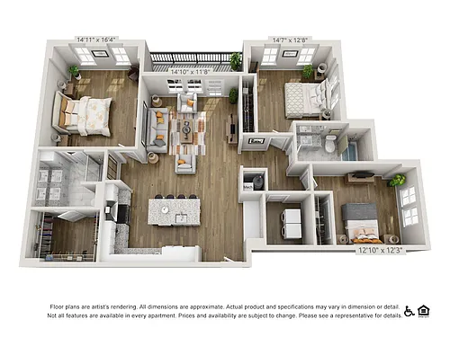 Floor plan C1