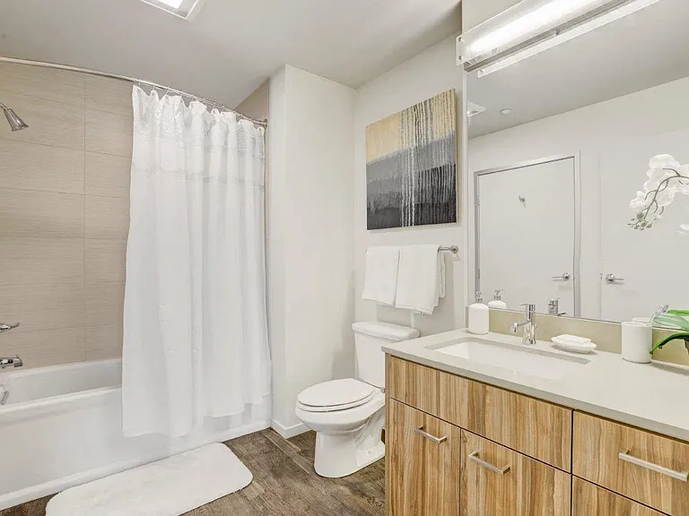 Sparc Apartments Model Bathroom