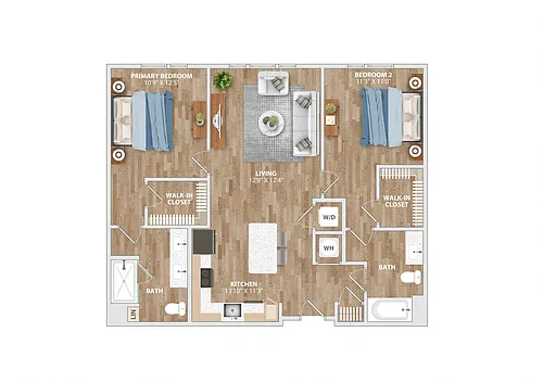 Floor plan B1B