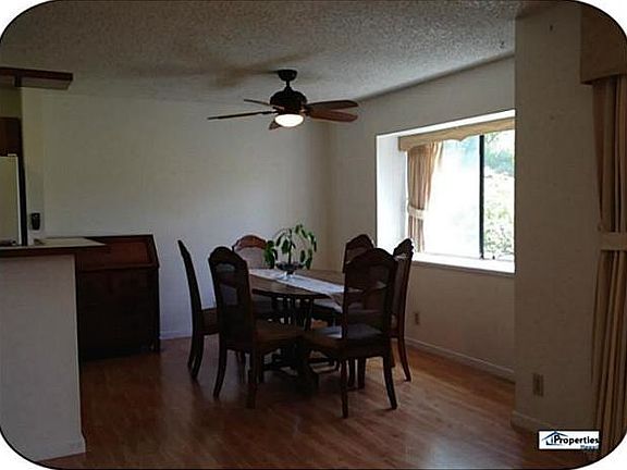 Dining area with views off of kitchen