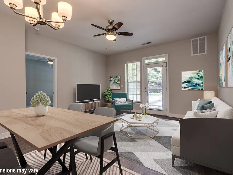Luxury Dining and Living Area