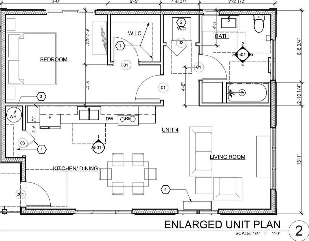 1 bed, 1007 sqft, $1,600 — Photo 2