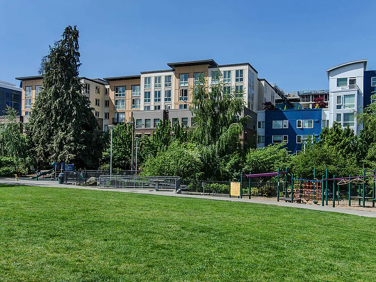 Cascade Playground Is Right Across the Street and Offers Outdoor Fun for Residents of All Ages