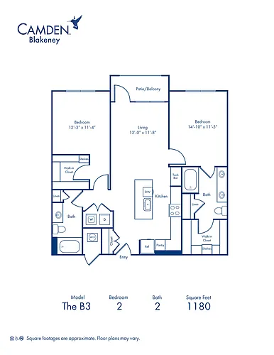 Floor plan B3