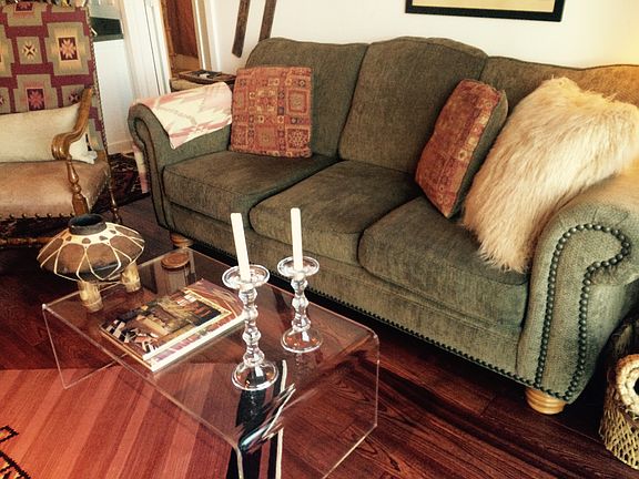 Elegant decor, comfy sleeper