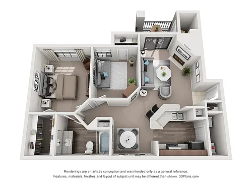 Floor plan B3