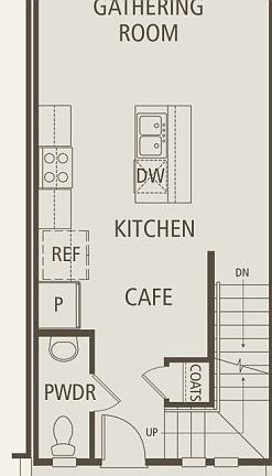 Second Floor 2 br / 1.5 ba