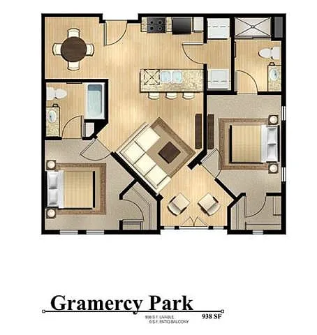Floor plan Gramercy Park