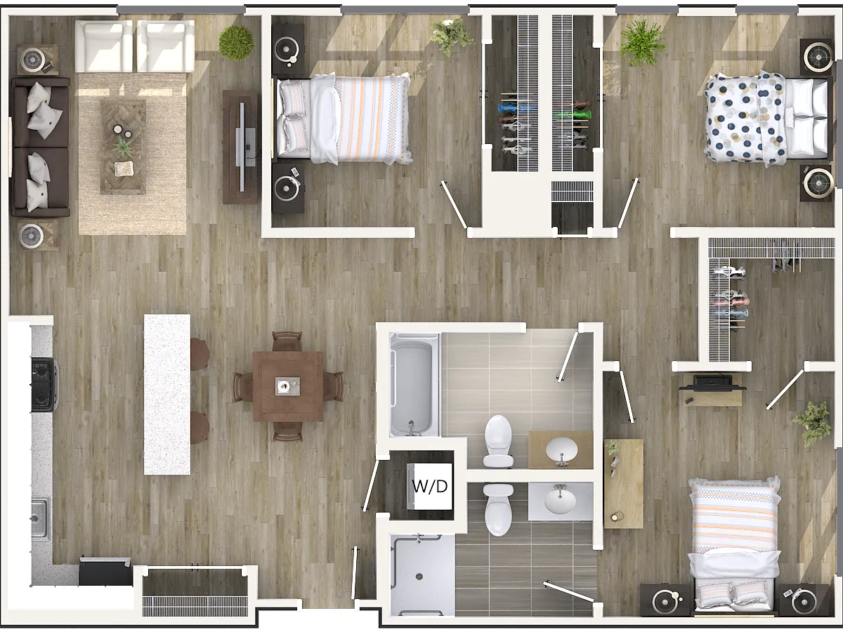 Floor plan 3A