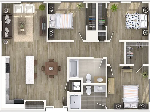 Floor plan 3A