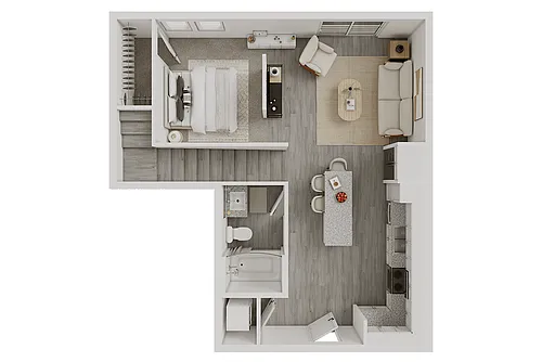 Floor plan S3 + Rooftop Terrace