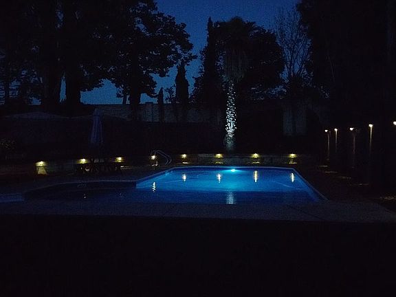 Pool at Night