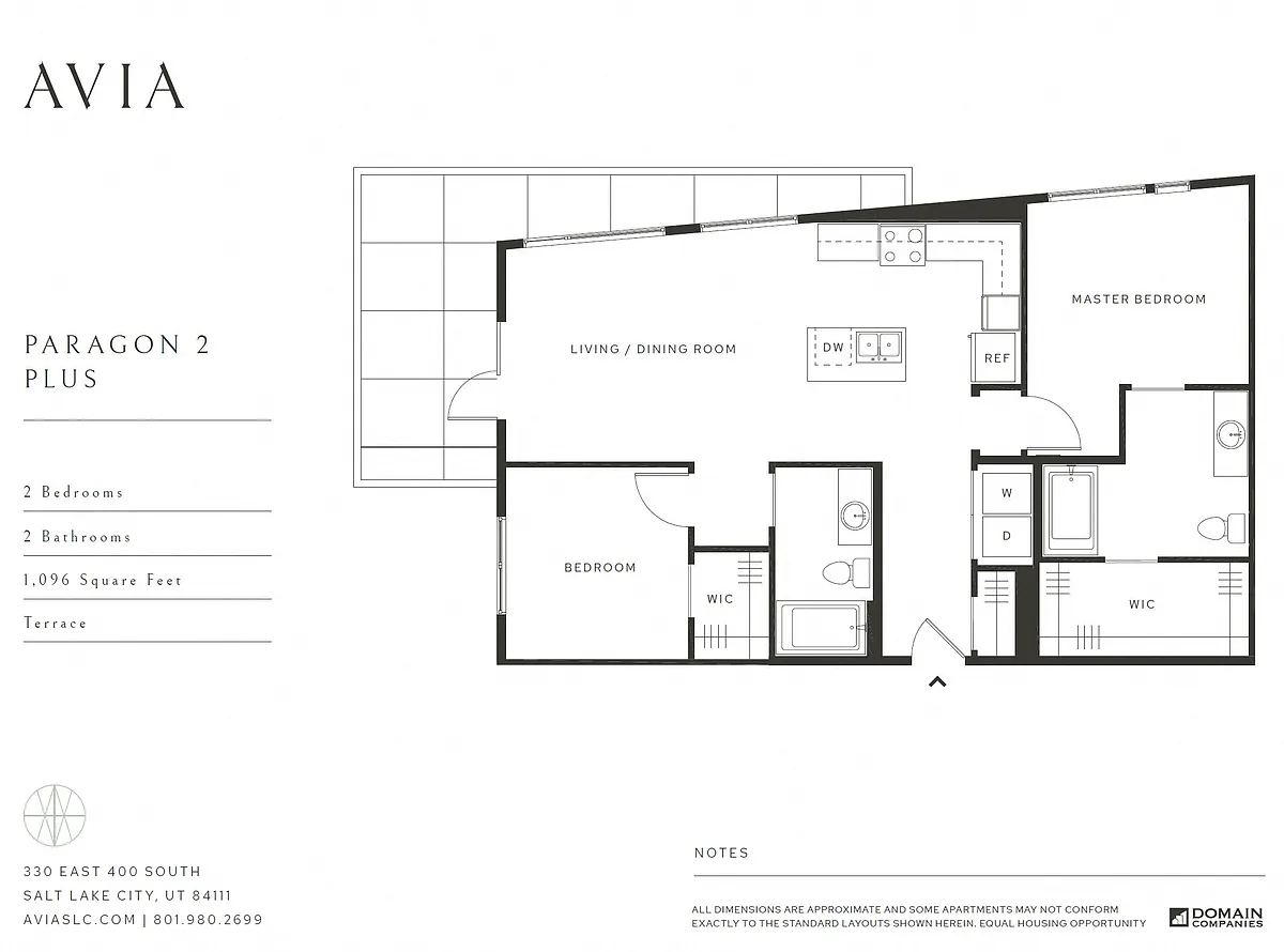 Floor plan Paragon 2 Plus