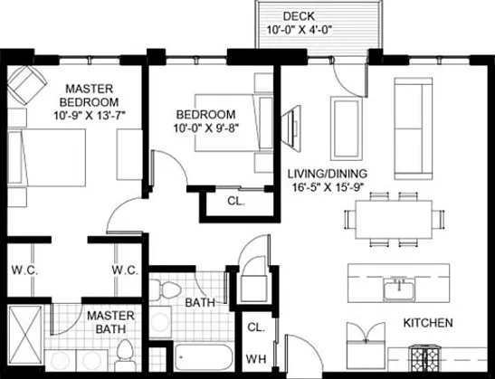 20 W 5th St #Penthouse 6D — Photo 15