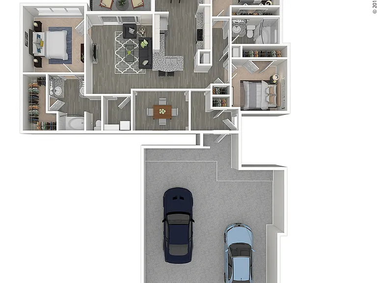 Walnut Hill Las Colinas - C4 Floorplan Walnut Hill Las Colinas - C4 Floorplan