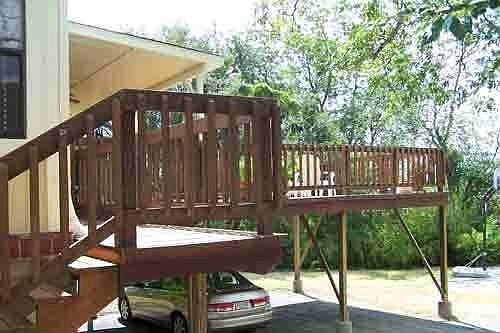 Back deck
