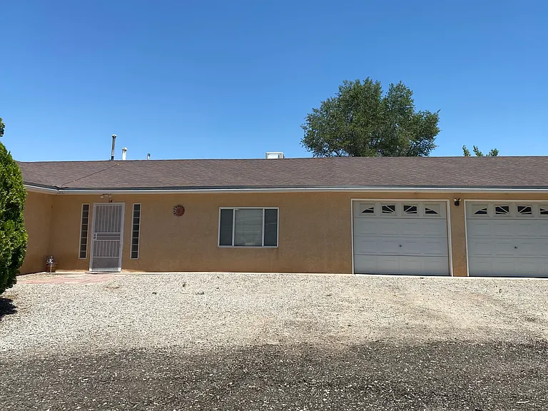 Front Entrance and two car garage. Plenty of parking space