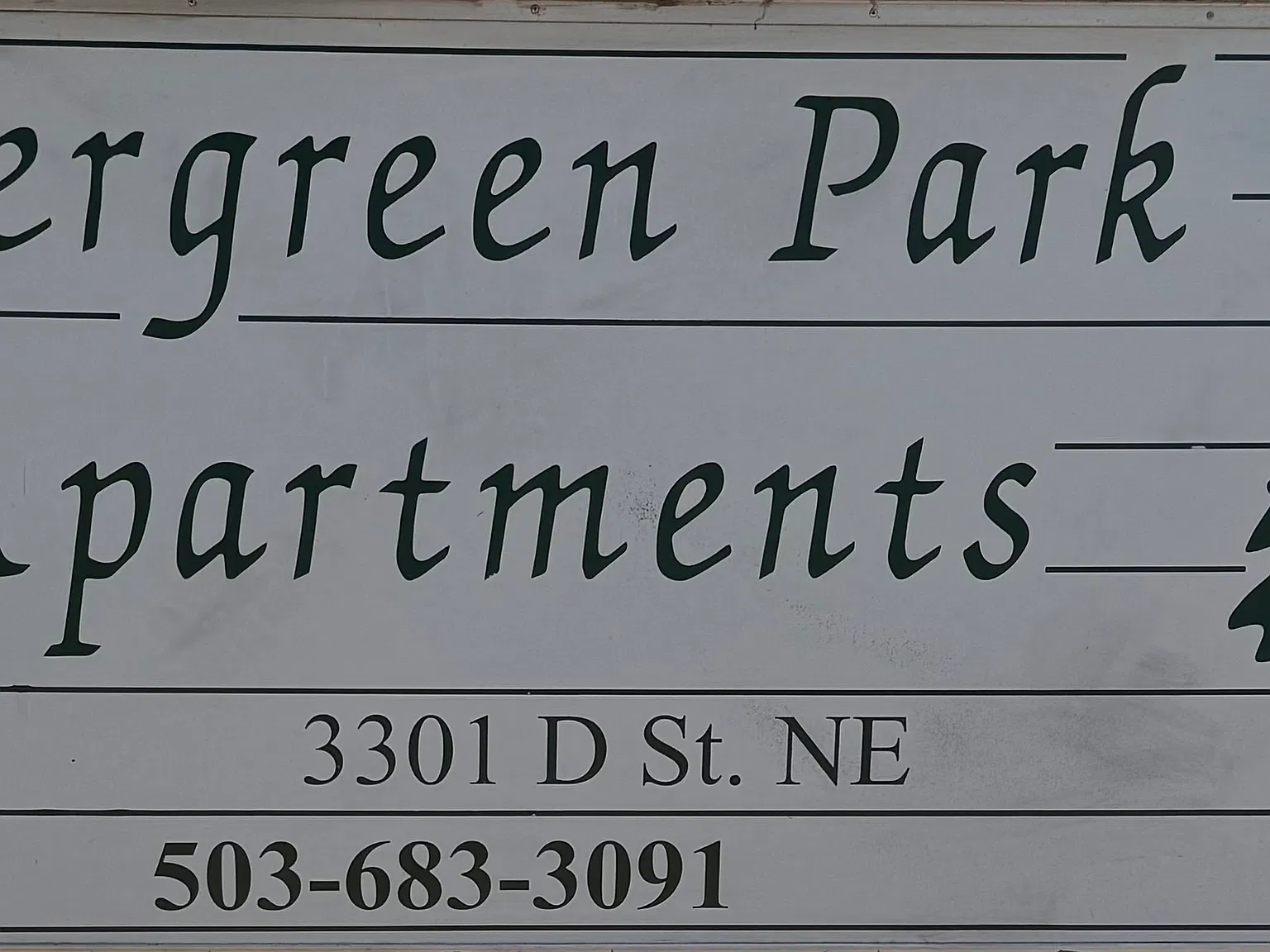 Evergreen Park Apartments — Photo 1