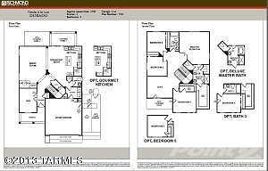 Dorado Floor Plan at San Lucas