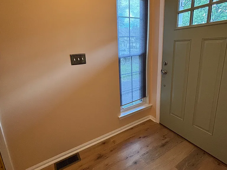 Fiberglass insulated front door
