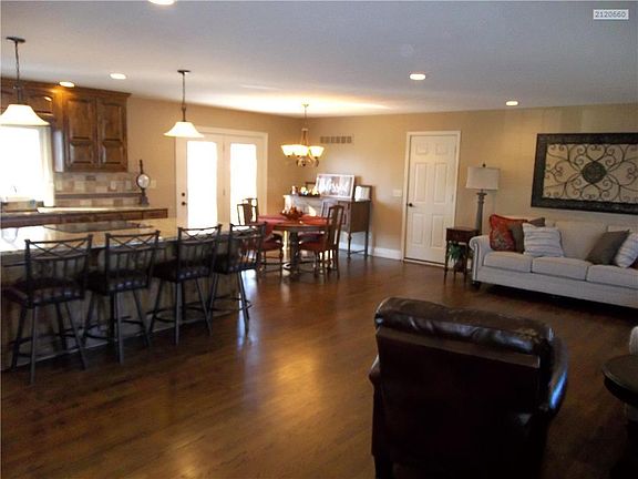 Open Living area looking from front entry.