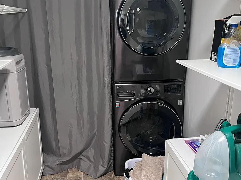 Utility Room - brand new washer and dryer. Lots of storage