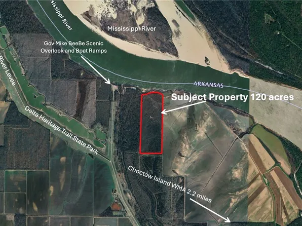 Desoto Levee Dr, Rohwer, AR 71666