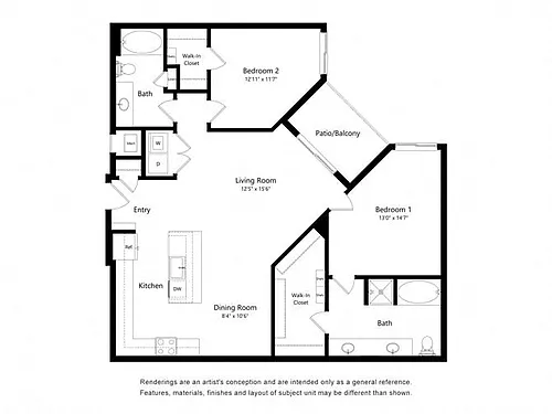 Floor plan B2