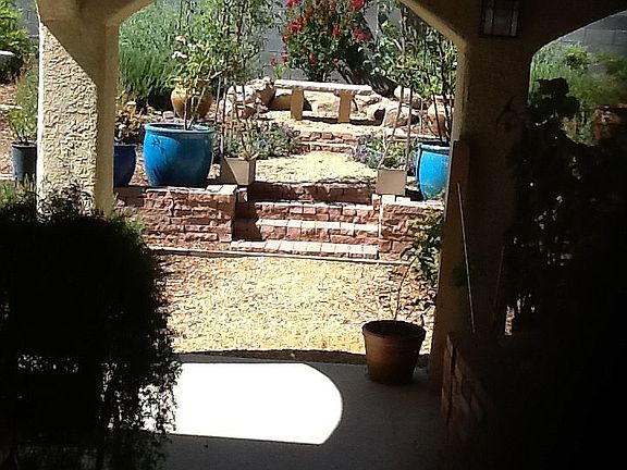 View Through Rear Patio Door