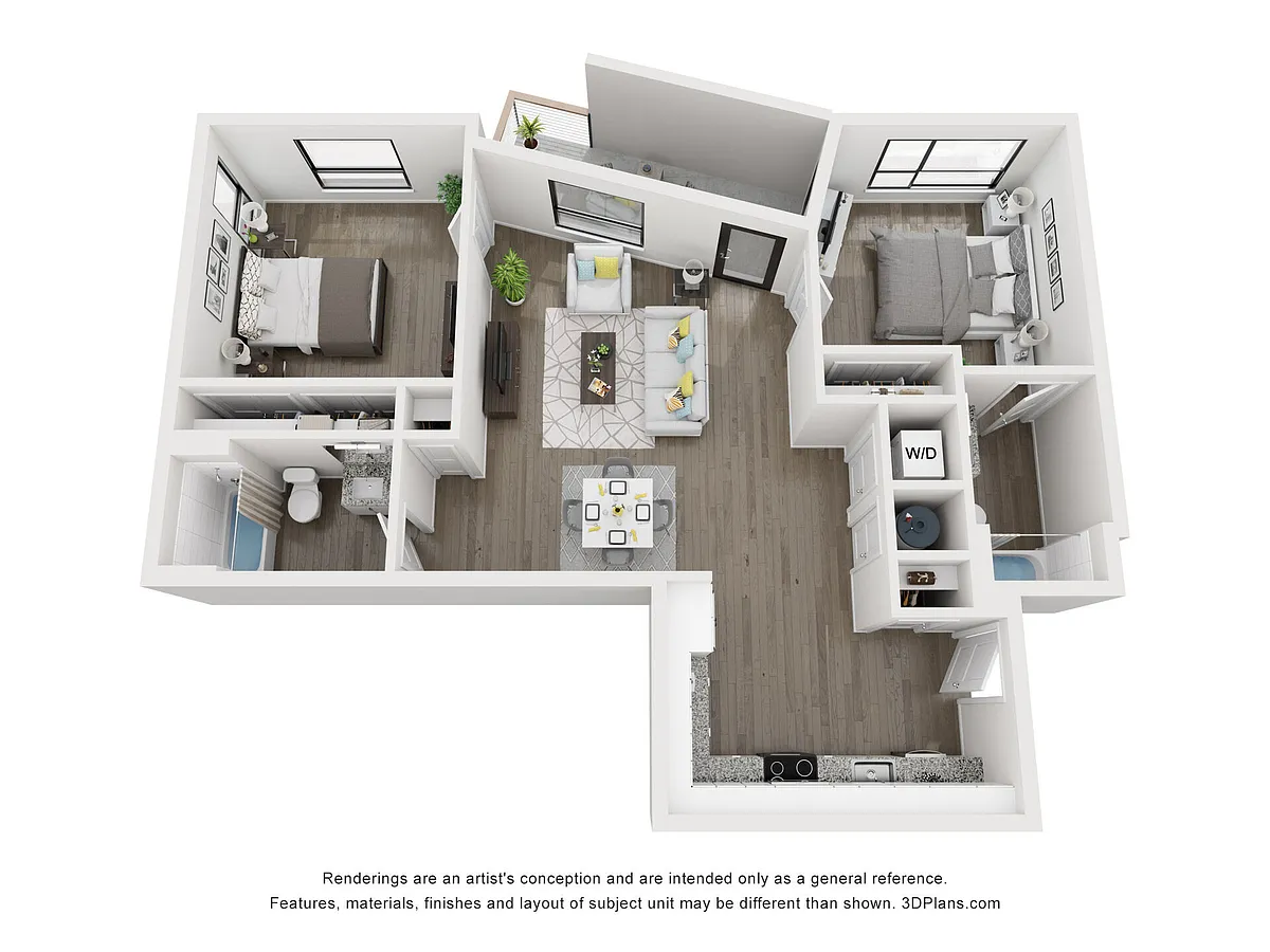 Floor plan The Combs
