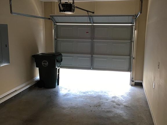 Inside garage