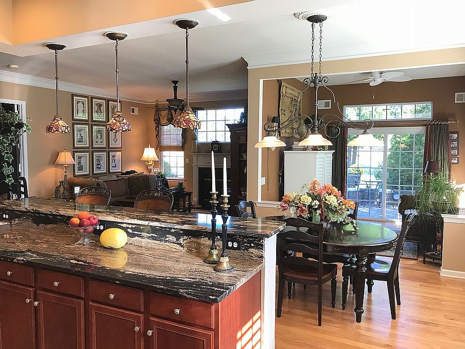 Kitchen view to rear of home
