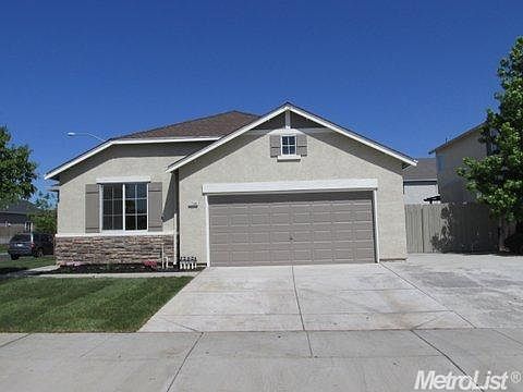 Front of home with new lawn