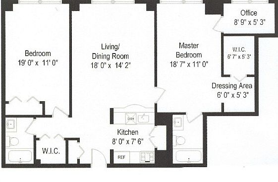 2nd image of 275 W 96th St APT 11P