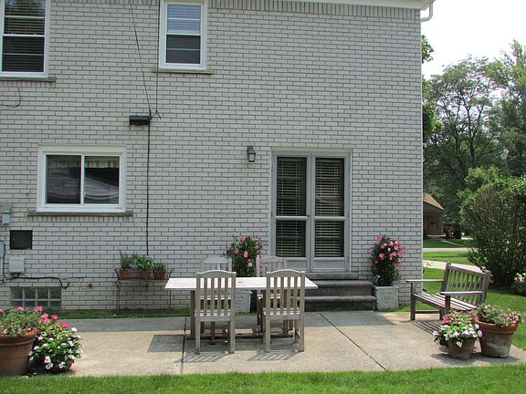 Large yard and patio