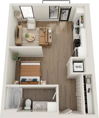 Floor plan Yarrow Alcove