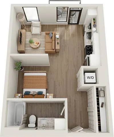 Floor plan Yarrow Alcove