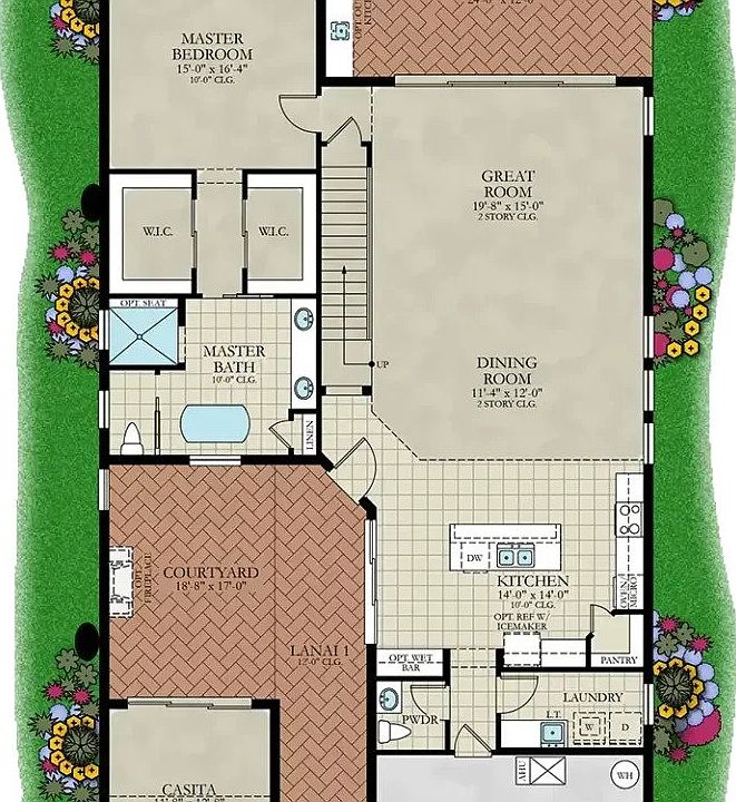 Santa Barbara Plan, Hampton Green at Providence, Davenport, FL 33837