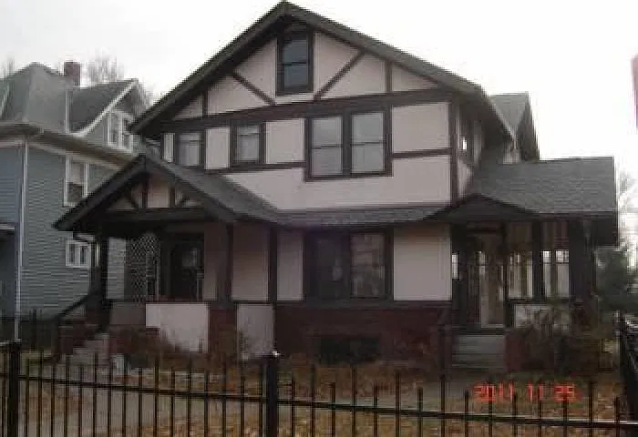 Stately front Entrance