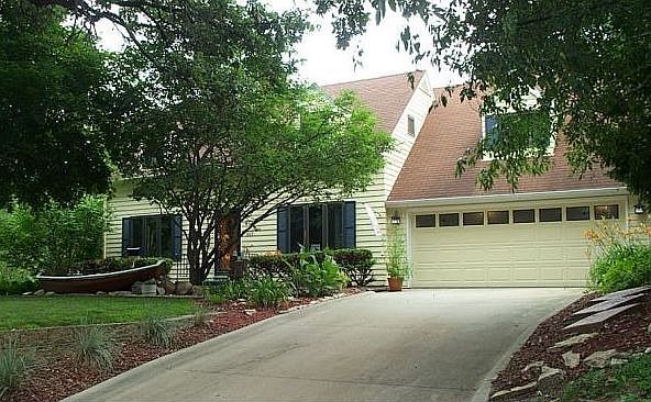 Cape Cod with oversized double-car garage