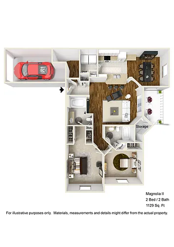 Floor plan Magnolia II
