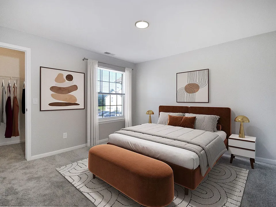 Two Bedroom with Walk-in Closet